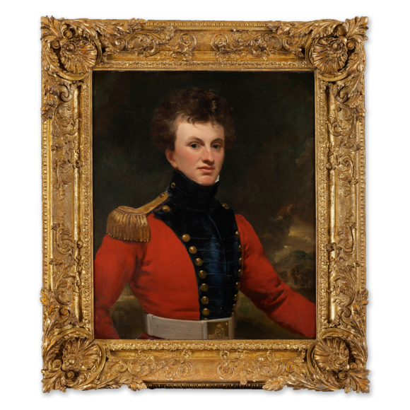 Portrait of an Officer of the East India Company Image 2