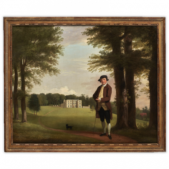Powlett Wrighte (the Younger), standing before Englefield House Image 2