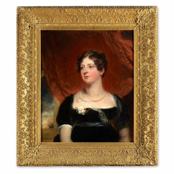 Portrait of Miss Glover of Bath Image 2