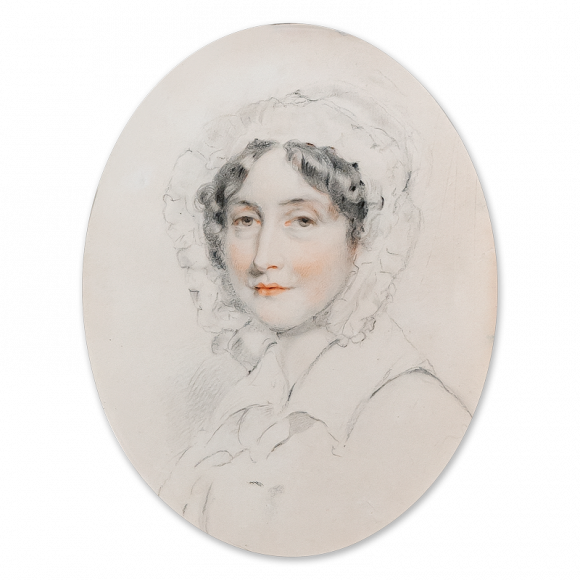 Portrait of a lady, head and shoulders Image 1