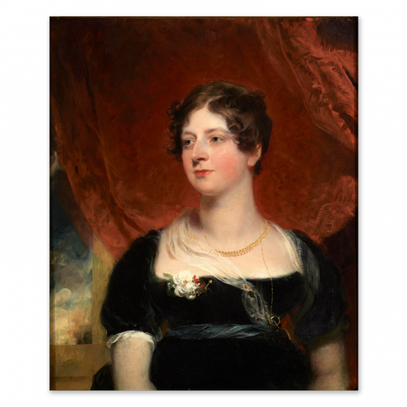 Portrait of Miss Glover of Bath Image 1