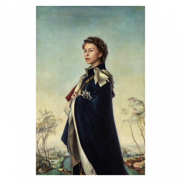 Portrait of Her Majesty Queen Elizabeth II Image 1