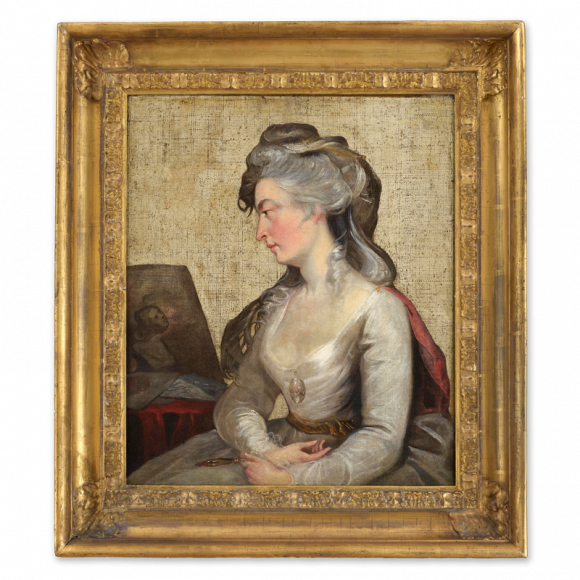 Portrait of the sculptor Anne Seymour Damer (1748-1828) Image 2